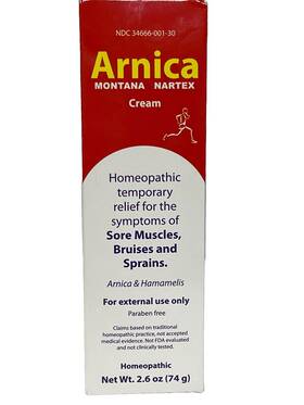 Arnica Montana Nartex 844827001495 Cream Homeopathic For Sore Muscles Bruises Sprains