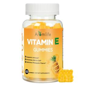 I0-cy82-3zhk Aromlife Vitamin E 400 Iu Gummies For Immune 268mg Per 1 Count Pack Of 60