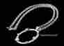 Asa-avt-jew-tern Avant Garde Jewellery Heavy Double Link Chain Necklace 21