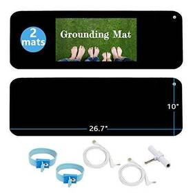 Ate Health 698545791684 Grounding Mat Kit 2 Pack -2 Mats 10 X 26.7 With Adapte