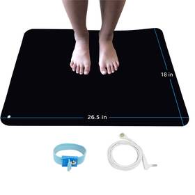 Ate Health 698545791899 Large Grounding Mat 26.5 X 18 Inch For Reduced Pain Anxiety Inflammation Improv