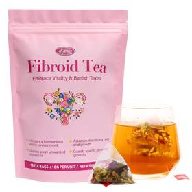 Auranic 445040887847 Natural Fibroid Shrink And Ovarian Cysts Herbal Tea Fertility