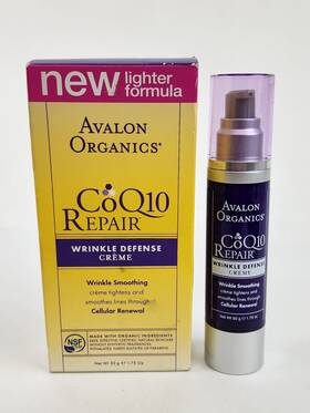 Av35804 Avalon Organics - Coq10 Repair Wrinkle Defense Night Creme 1.75 Oz