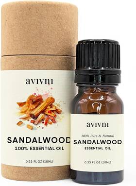 Avivni 445017698605 Australian Sandalwood Essential Oil - 100% Pure And Organic 10ml