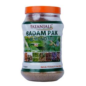 Ayurved Ltd 726084704824 Badam Pak Almond Mix 17.6 Oz/ 500 G/ 1.1 Lb New Pack