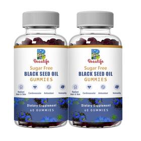 C7-pxg2-ctbt B Beaulife 2pack Black Seed Oil Gummies With Sea Moss Ashwagandha Elderb