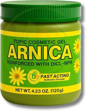 B-experts 735380608446 Arnica Flores Gel 4.23 Oz Natural Concentrated Topical