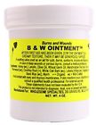 B W And Burn Wound Ointment 4 Oz Container 769823312218