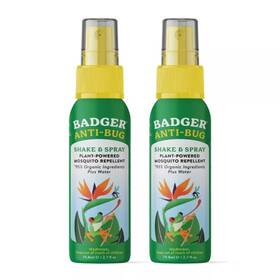 Badger 634084296334 Anti-bug Shake And Spray - 2.7oz/2pk