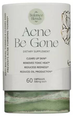 Balance Blends 197644442850 Skin Acne Be Gone 60 Capsules