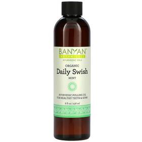 Byn-03453 Banyan Botanicals Organic Daily Swish Mint 8 Fl Oz 236 Ml