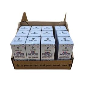 Bee And You 190853003454 12 Kids Immune Support Throat Spray Elderberry Best By 02/26 Sealed
