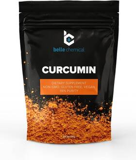 Belle Chemical 744110564310 98% Pure Curcumin Powder Curcuminoids 100 Grams