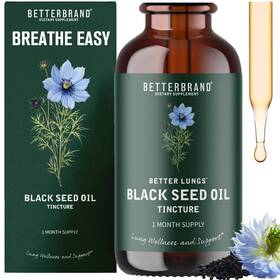 Betterbrand 850031774469 Betterlungs Black Seed Oil Tincture 60ml Liquid Formula