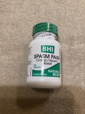 2027 Bhi By Medinatura Homeopathics 787647100637 Homeopathy Spasm Pain 100 Tablets 9/2027
