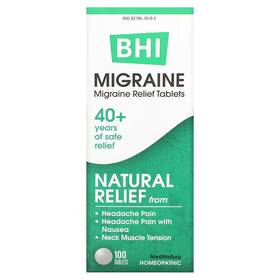 100323 Bhi/medinatura Migraine Relief - 100 Tablets