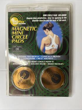 Bioflex 663196600005 Original Magnetic Mini Circle Pads Muscles Shoulder Pain Relief