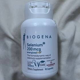 Biogena 680692101102 Selenium 200 Mcg Energized - 90 Vegcaps Exp 01/25