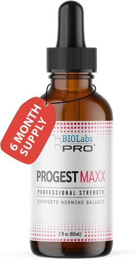 Biolabs Pro 445038239269 Progest Maxx Progesterone Oil Natural Bioidentical For