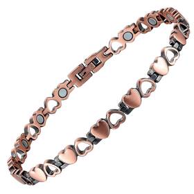 Biomag 710436835908 99.9% Copper Ankle Bracelets For Women Magnetic Womens Bracelet Adjust