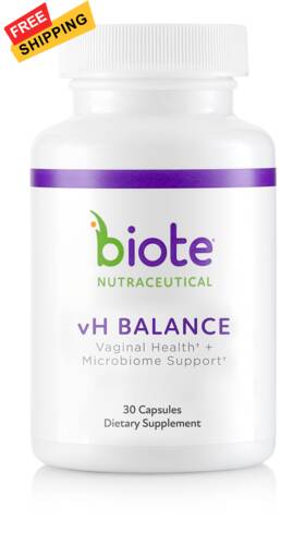 84022 Biote 50026 Nutraceuticals - Vh Balance Vaginal Health 30 Count Pack Of 1