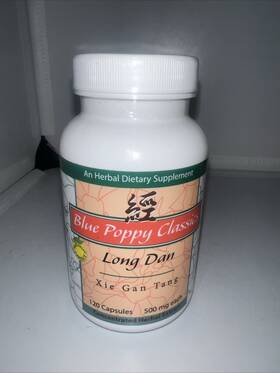 Blue Poppy 689076274562 Classics Long Dan 120 Capsules 500 Mg Each New