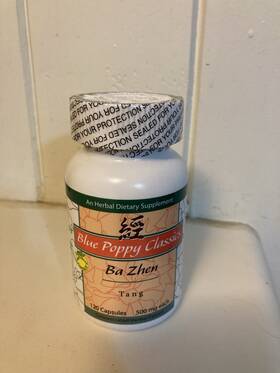 Az58e2261ef0879us Blue Poppy Classics Ba Zhen Tang Dietary Supplement 120 Capsules 500 Mg Each