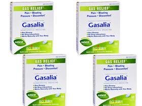 B07197cgy1 Boiron Gasalia Gas Relief Homeopathic 4 Pack 60 Tablets Bloating Pressure Pain G