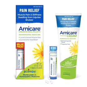 B078x6lvpt Boiron Arnicare Cream And Arnica 30c Value Pack For Pain Relief Muscle Soreness