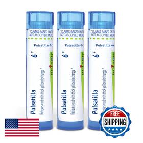 B07v3n66yx Boiron Pulsatilla 6c Homeopathic Medicine For Cold Thick Yellow Discharge