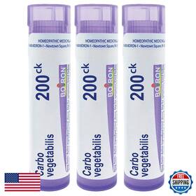 B07v4nb22f Boiron Carbo Vegetabilis 200ck Homeopathic Medicine For Abdominal Bloating Gas