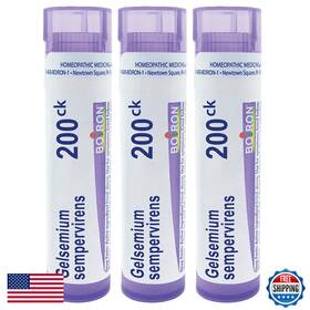 B07v5qxs6z Boiron Gelsemium Sempervirens 200ck Homeopathic Medicine For Apprehension