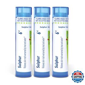 B07v7xyg1z Boiron Sulphur 6c Homeopathic Medicine For Skin Rash Worsened By Heat And Water