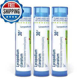 Boiron B089bhxhf2 Lycopodium Clavatum 30c Homeopathic Medicine For Bloating And Gas - Pack