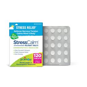 Boiron B092rrym5d Stresscalm Tablets For Relief Of Stress Anxiousness Nervousness