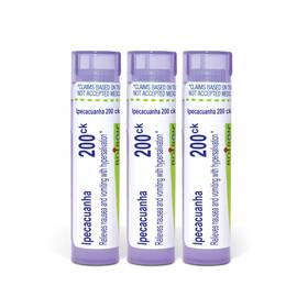 Boiron B09xsb3mcz Ipecacuanha 200ck Homeopathic Medicine For Digestive Relief - Pack Of 3