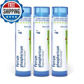 B09xsktlym Boiron Ferrum Phosphoricum 6c Homeopathic Medicine For Cold Flu - Pack Of 3 240
