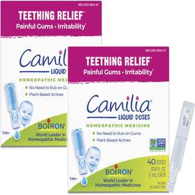 B0bvgt6q85 Boiron Camilia Drops 40 Count Pack Of 2 Relief Painful Or Swollen Gums And
