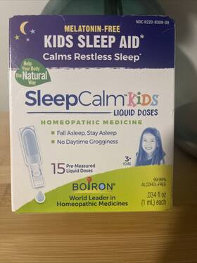 Boi30909 Boiron Sleepcalm Kids Liquid Doses 3 Years Melatonin-free 15 Pre-measured