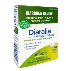 Brn119 Boiron Diaralia Meltaway Tablets - Homeopathic Unflavored 60 Tabs Expires 4/28