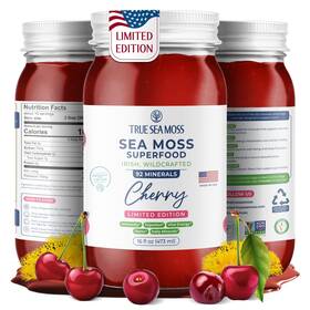 Branded 061033691264 Sea Moss Gel Made In Usa Wildcrafted Seamoss Fresh Fruits And Vegetables