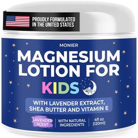 Branded 198715591712 Monier Magnesium Lotion For Kids - Relaxing Cream With Lavender Shea
