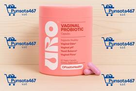 8485337 Branded Uro Ph Balance Vaginal Probiotics Feminine Health Support Odor 60 Ct