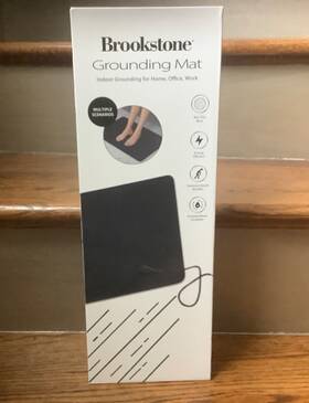 Brookstone 198018404528 Grounding Mat Indoor For Home Office Work New Sealed