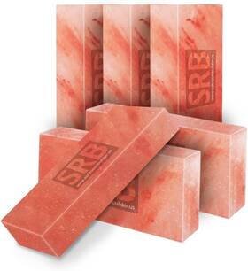 Bsw-hsb-10 Buils Salt Wall Himalayan Bricks 8x4x2 Pack Of 10 Block For Home D Cor And Dyi Projects