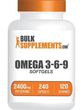Bulksupplements 849720036858 Bulksupplements.com Omega 3-6-9 Softgels - Triple Supplement With