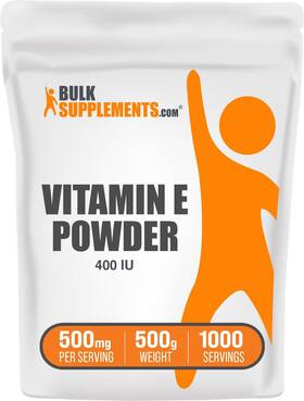 N2sp298 Bulksupplements Bulksupplements.com Vitamin E 400 Iu Powder - As D-alpha 500g Pure