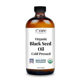 C Care 850031766761 Black Seed Oil Organic Cold Pressed Unrefined Glass Bottle Usda Certified O
