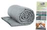 C41-7l Tully Karessa Weighted Blanket With Grey Premium Cotton