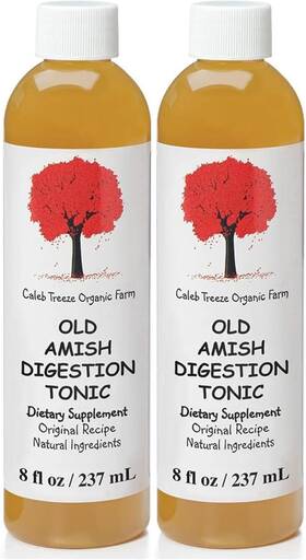 Caleb Treeze 313045391300 Organic Farm Stops Acid Reflux 8oz 2 Pack Items